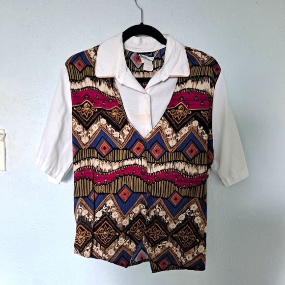 Vintage Caliche Collection Vest Top - Picture 1 of 7